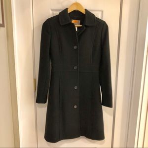 Double-cloth Black J.Crew Lady Day Wool Coat